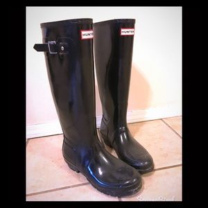 Black Hunter Boots